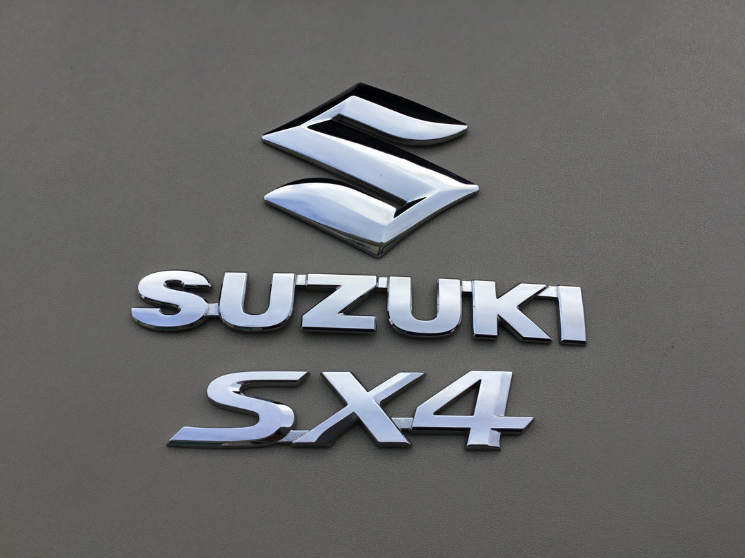 2007-2012 Suzuki SX4 Trunk Emblem Set