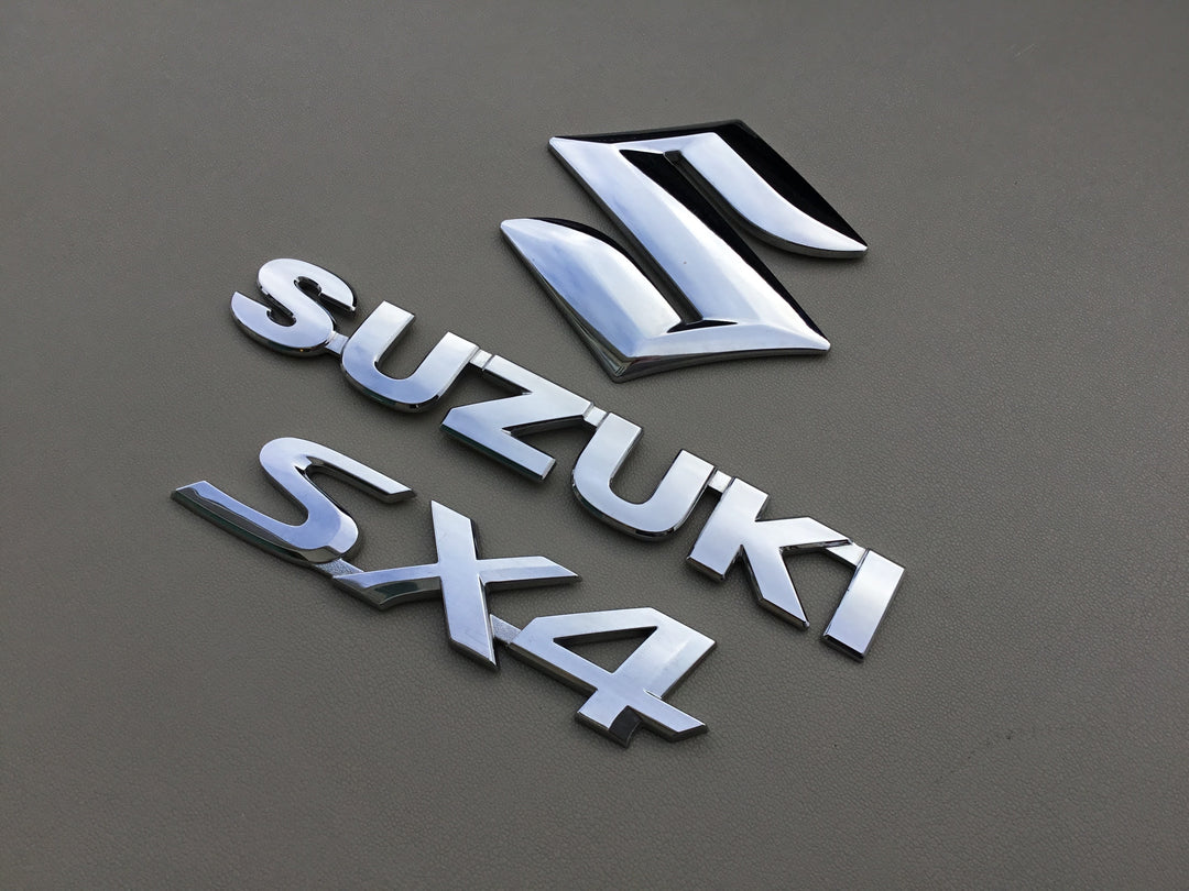2007-2012 Suzuki SX4 Trunk Emblem Set