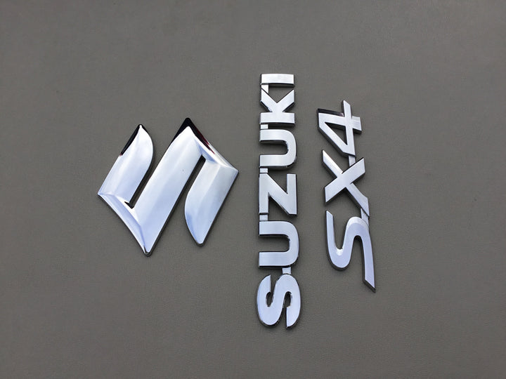 2007-2012 Suzuki SX4 Trunk Emblem Set