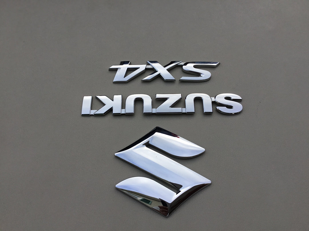 2007-2012 Suzuki SX4 Trunk Emblem Set