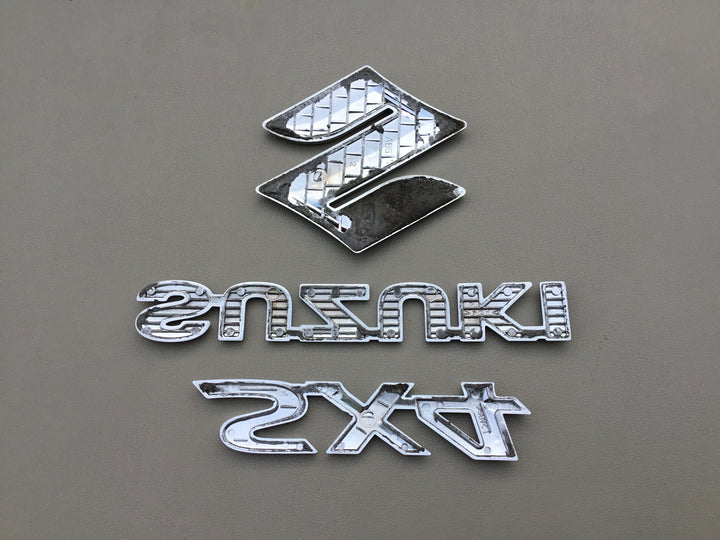 2007-2012 Suzuki SX4 Trunk Emblem Set