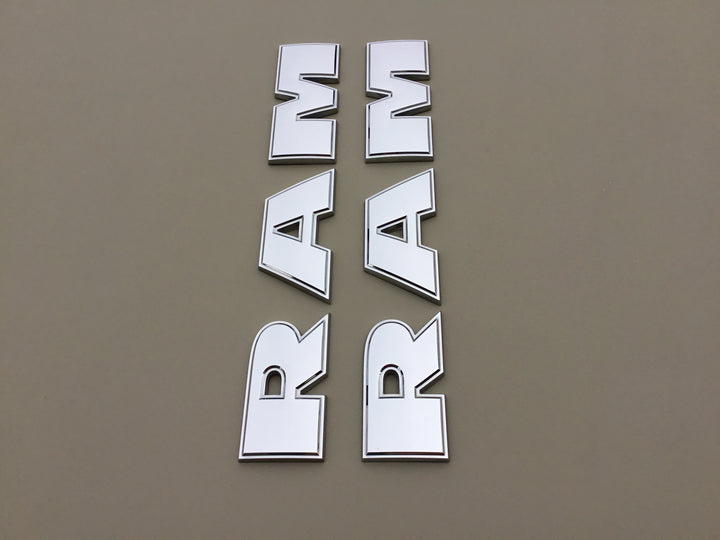 2009-2018 Dodge Ram 1500 2500 3500 Door Emblem Set
