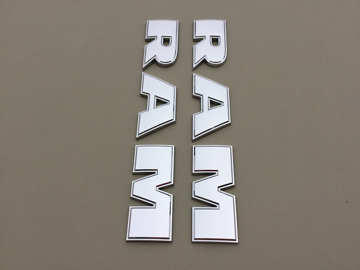 2009-2018 Dodge Ram 1500 2500 3500 Door Emblem Set
