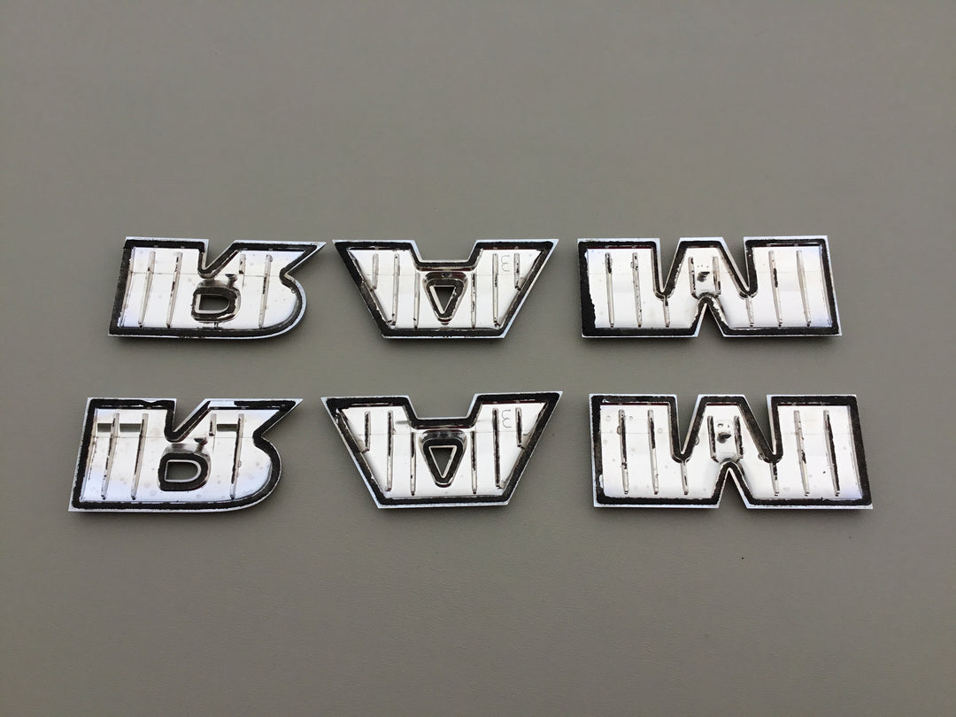 2009-2018 Dodge Ram 1500 2500 3500 Door Emblem Set