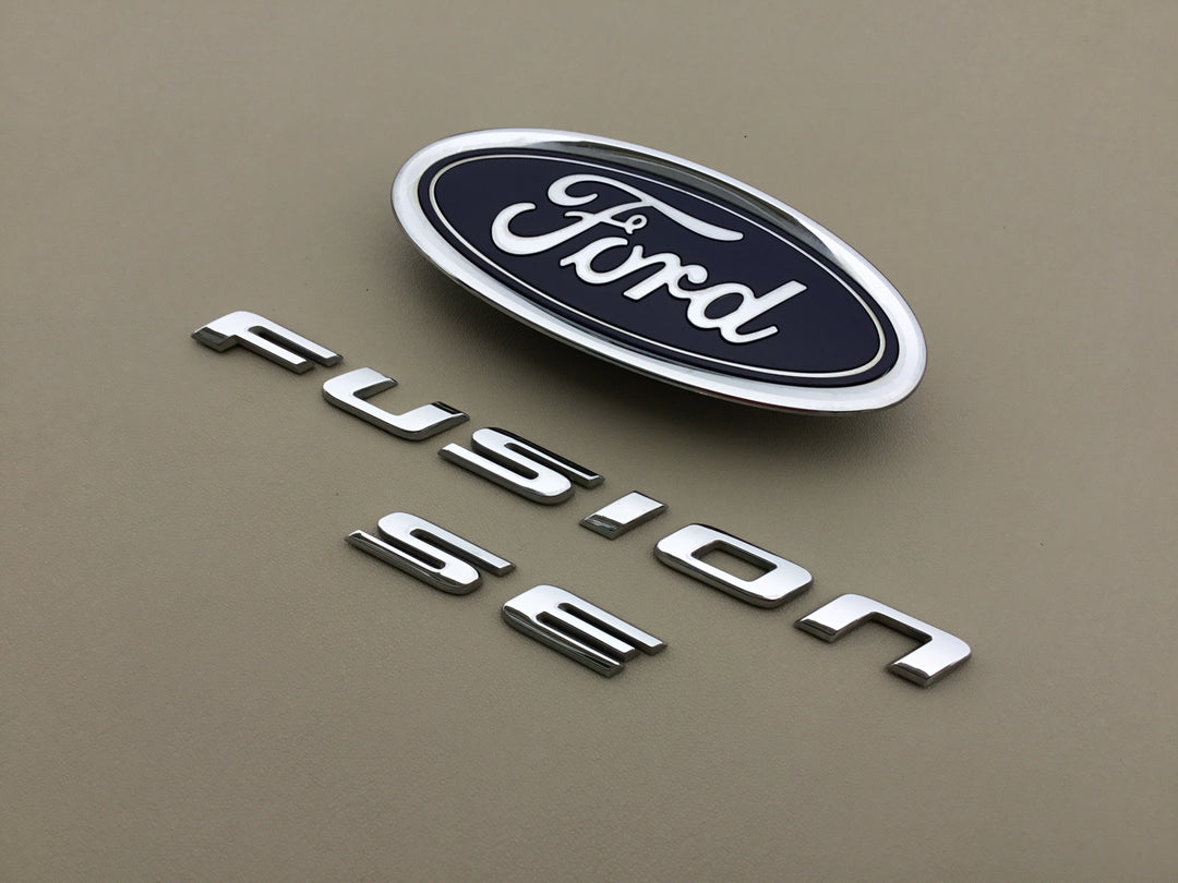 2013-2018 Ford Fusion SE Trunk Emblem Set