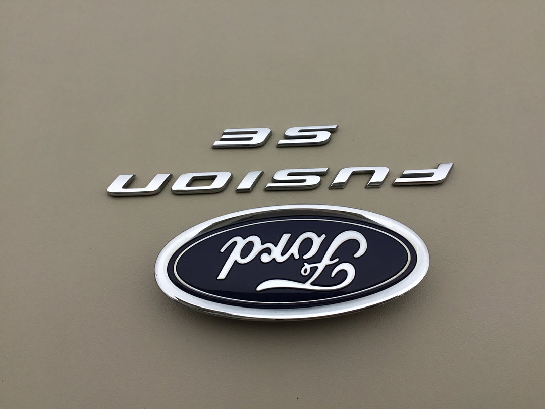 2013-2018 Ford Fusion SE Trunk Emblem Set