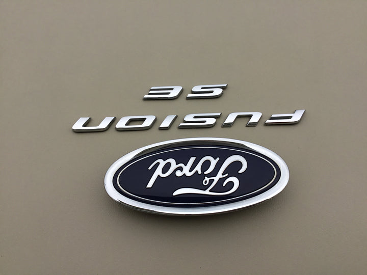 2013-2018 Ford Fusion SE Trunk Emblem Set