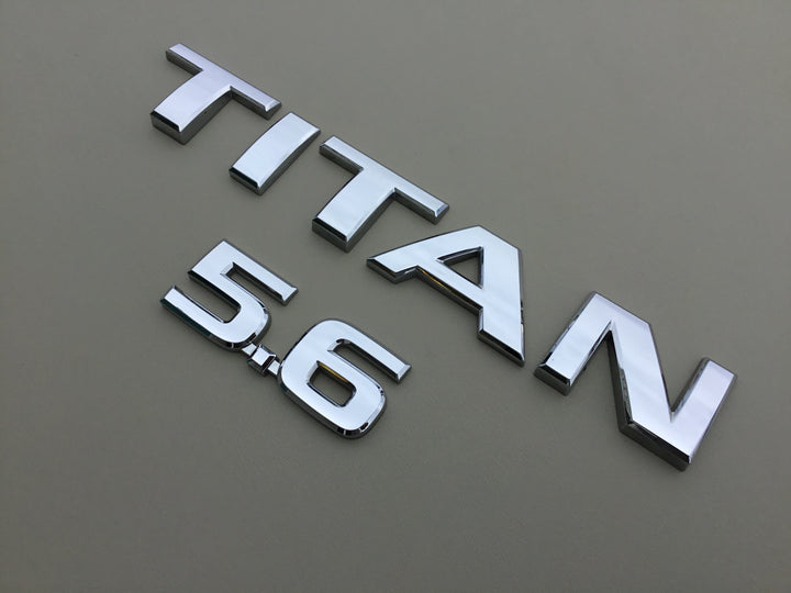 2004-2015 Nissan Titan 5.6 Tailgate Emblem Set