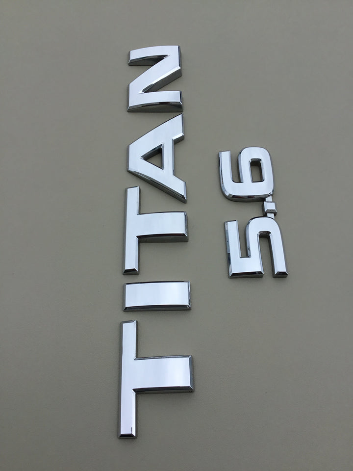 2004-2015 Nissan Titan 5.6 Tailgate Emblem Set