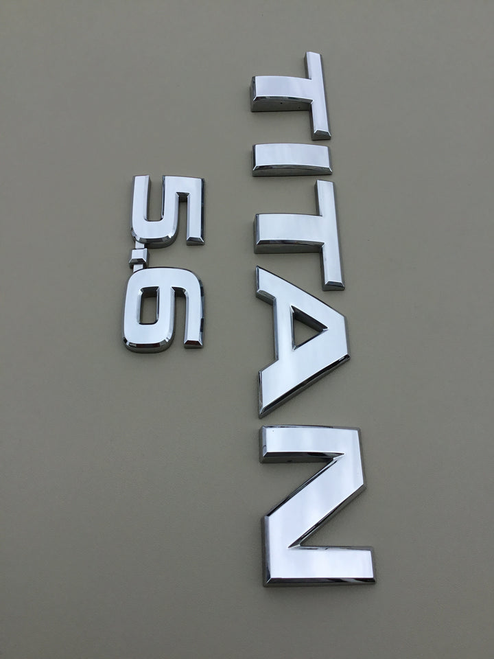 2004-2015 Nissan Titan 5.6 Tailgate Emblem Set