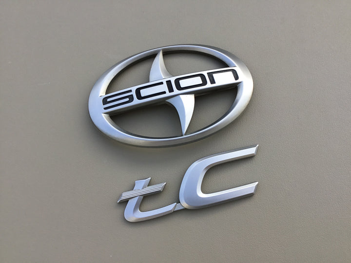 2011-2016 Scion TC Trunk Emblem Set
