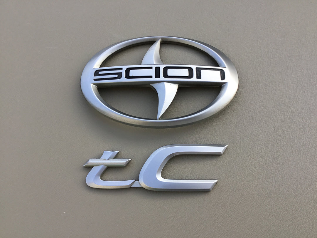 2011-2016 Scion TC Trunk Emblem Set