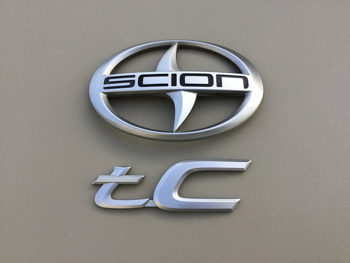 2011-2016 Scion TC Trunk Emblem Set