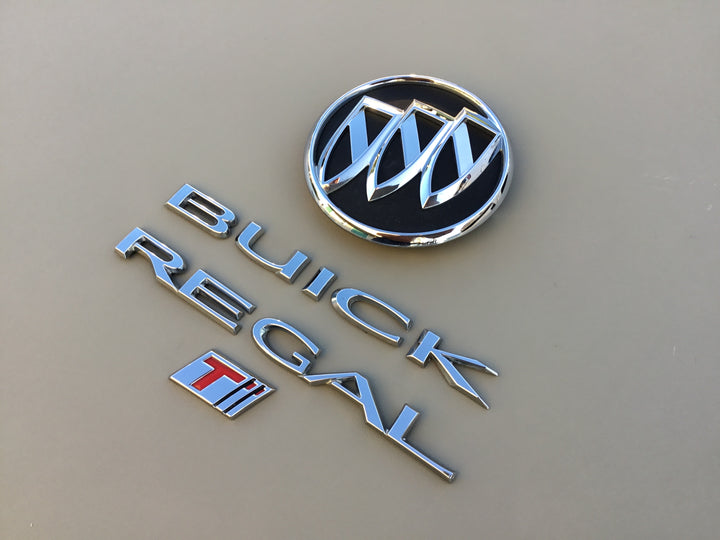 2011-2013 Buick Regal T Trunk Emblem Set