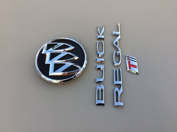 2011-2013 Buick Regal T Trunk Emblem Set