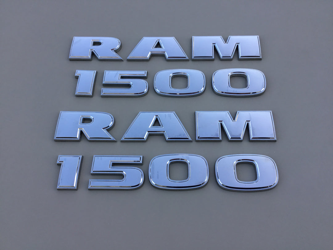 2009-2018 Dodge Ram 1500 Door Emblem Set