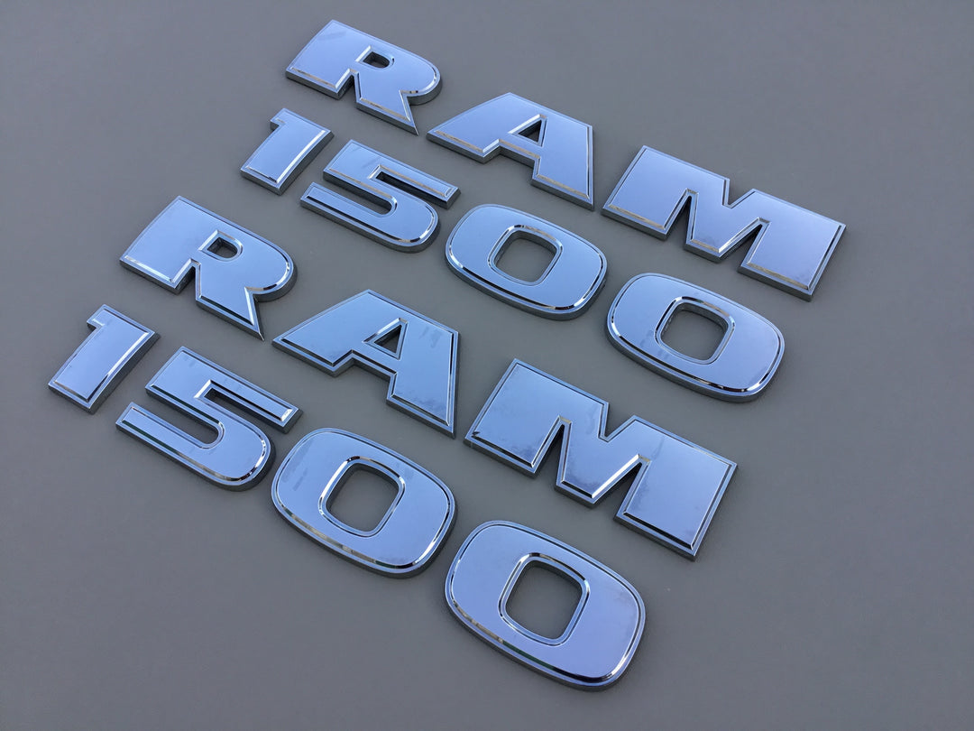 2009-2018 Dodge Ram 1500 Door Emblem Set