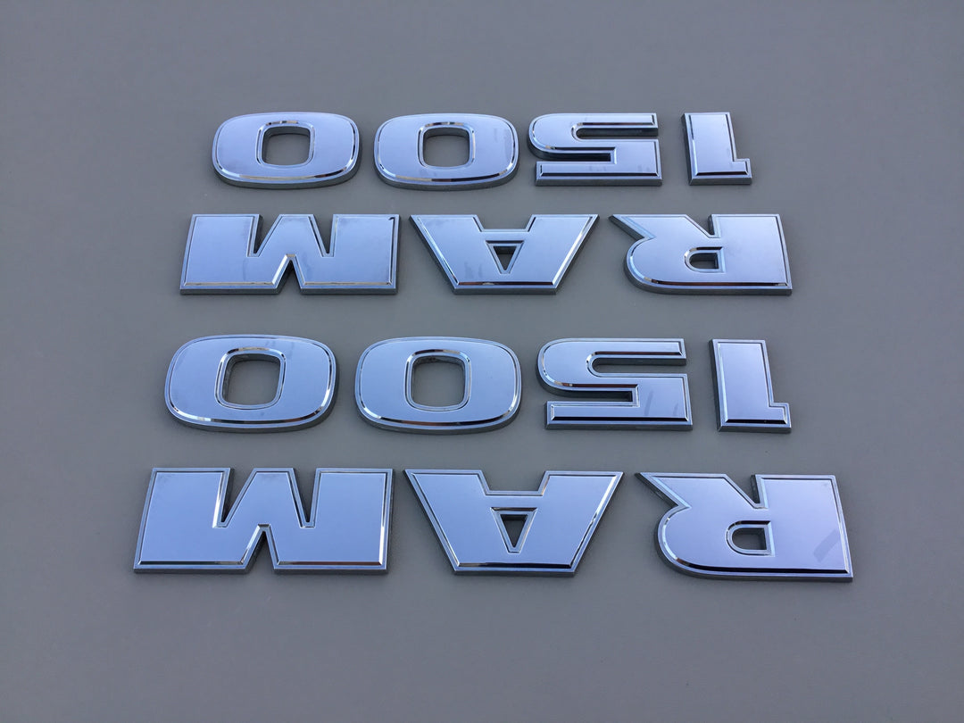 2009-2018 Dodge Ram 1500 Door Emblem Set