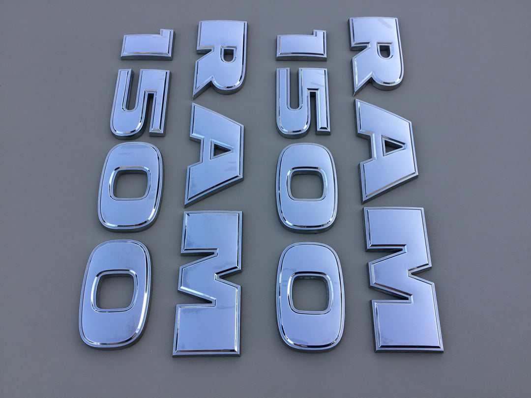 2009-2018 Dodge Ram 1500 Door Emblem Set