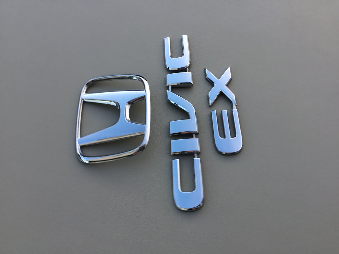 2001-2005 Honda Civic EX Sedan Trunk Emblem Set