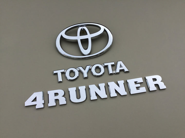 2003-2009 Toyota 4Runner Tailgate Emblem Set