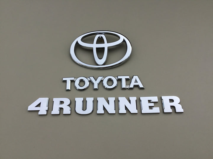 2003-2009 Toyota 4Runner Tailgate Emblem Set