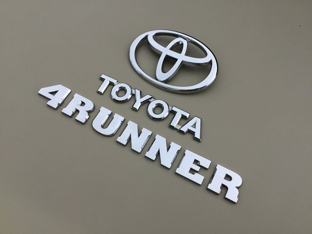 2003-2009 Toyota 4Runner Tailgate Emblem Set