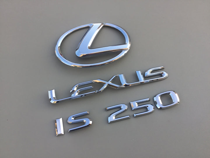 2006-2013 Lexus IS250 Trunk Emblem Set