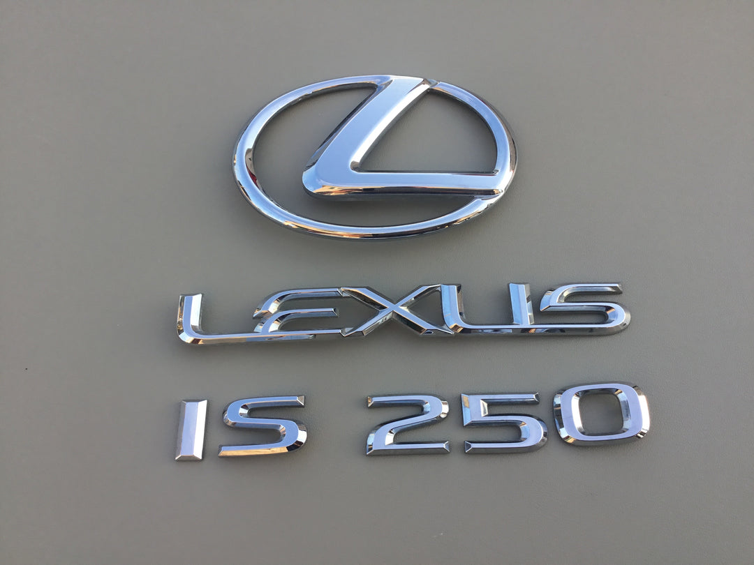 2006-2013 Lexus IS250 Trunk Emblem Set