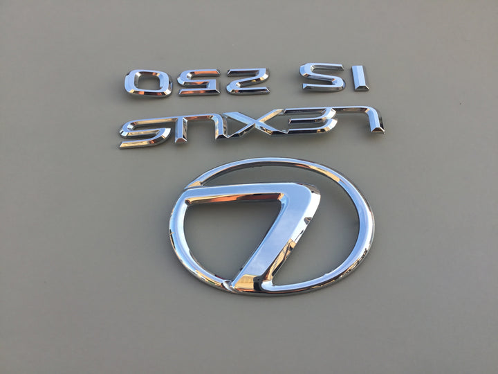 2006-2013 Lexus IS250 Trunk Emblem Set