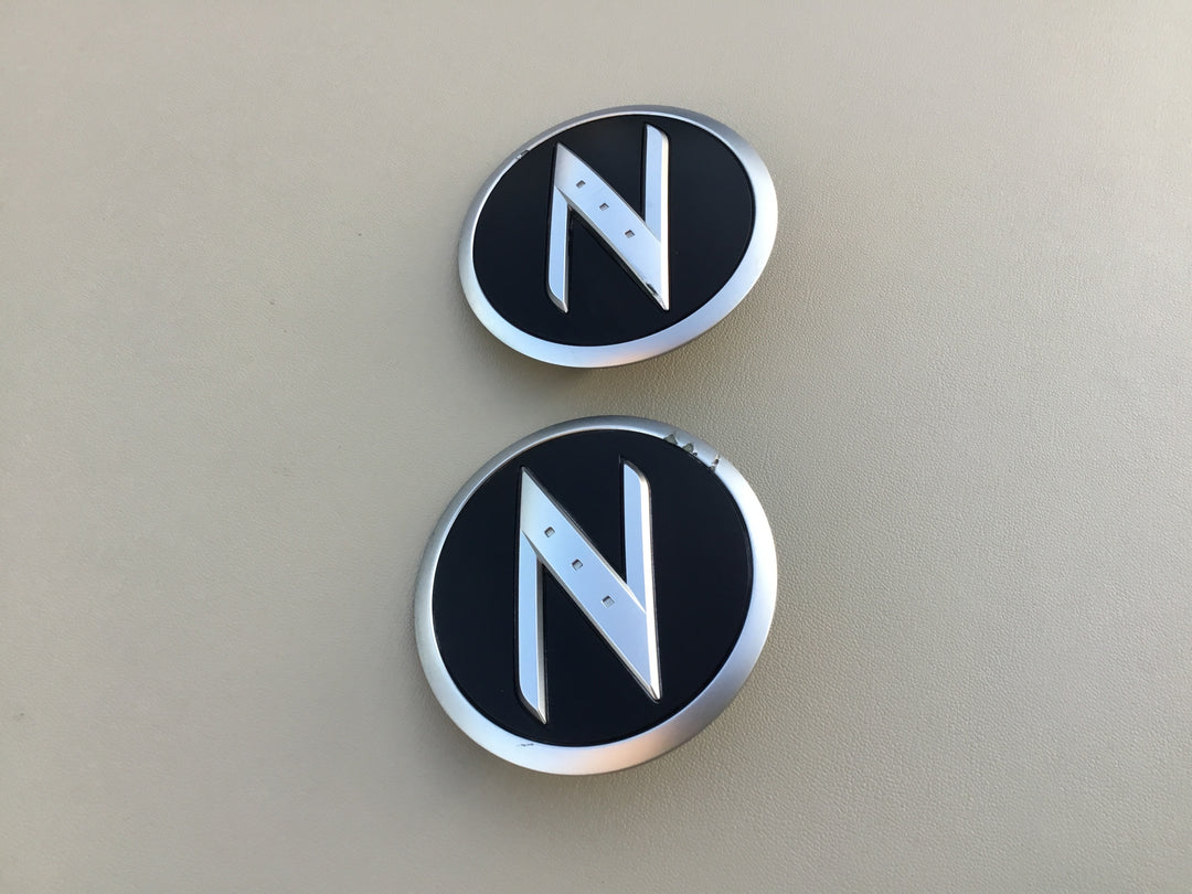 2003-2008 Nissan 350Z Fender Emblem Set