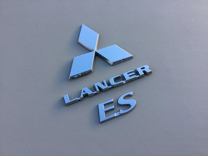 2004-2007 Mitsubishi Lancer ES Trunk Emblem Set