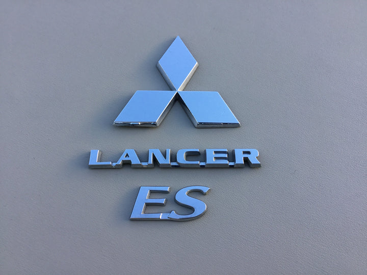 2004-2007 Mitsubishi Lancer ES Trunk Emblem Set