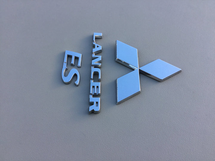 2004-2007 Mitsubishi Lancer ES Trunk Emblem Set