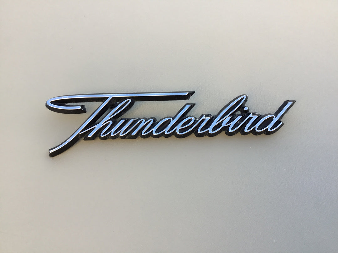 1964-1966 Ford Thunderbird Glove Box Emblem