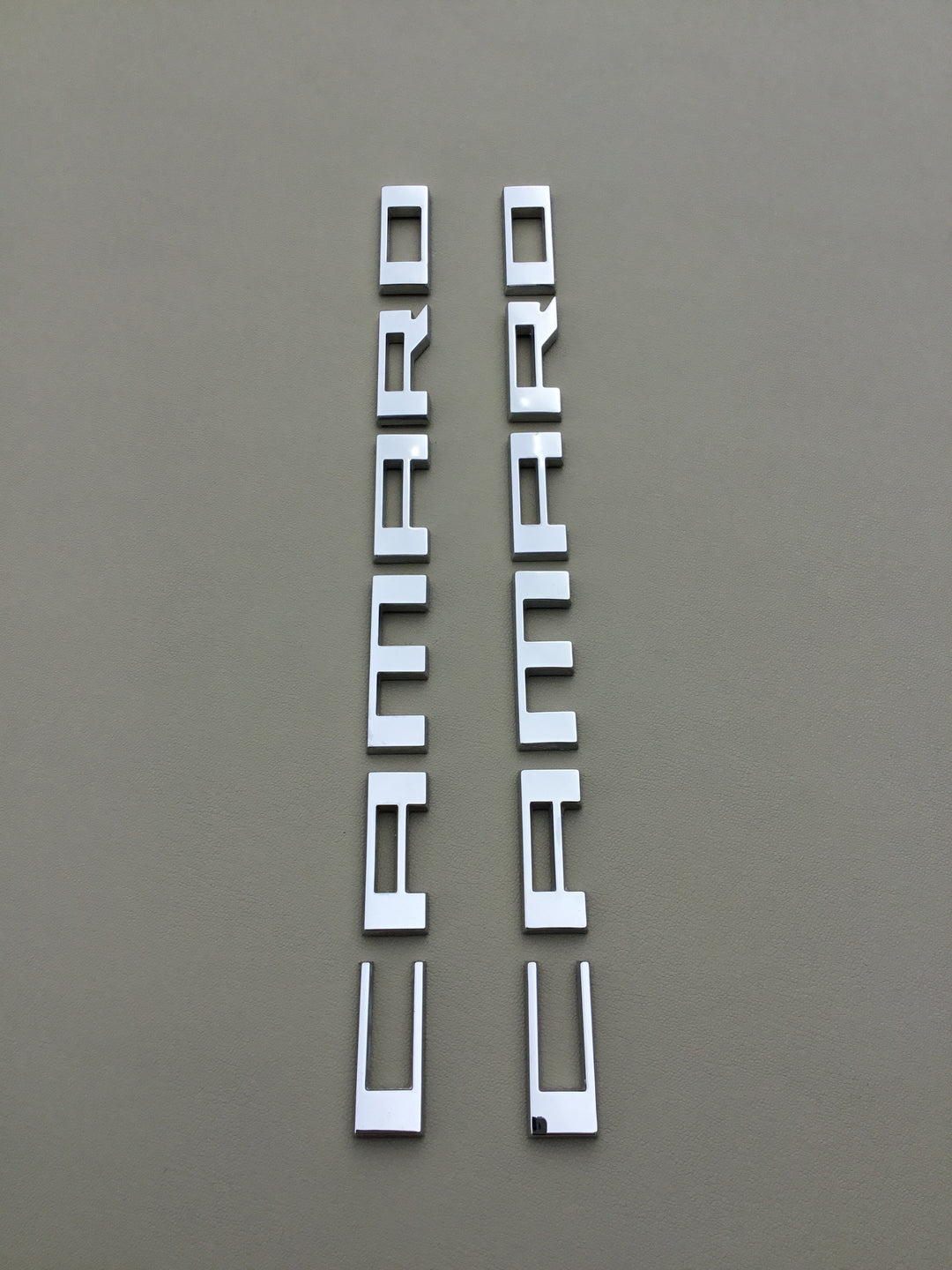 2010-2015 Chevrolet Camaro Fender Emblem Letter Set