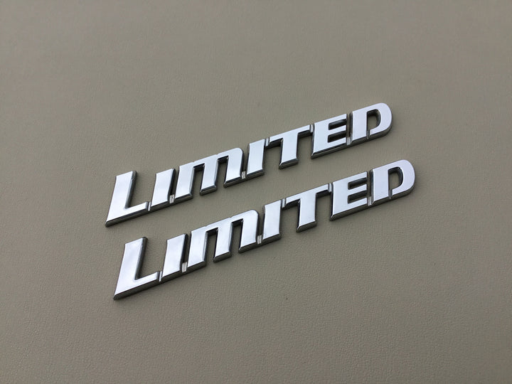 1996-2002 Toyota 4Runner Limited Side Sail Panel Emblem Set