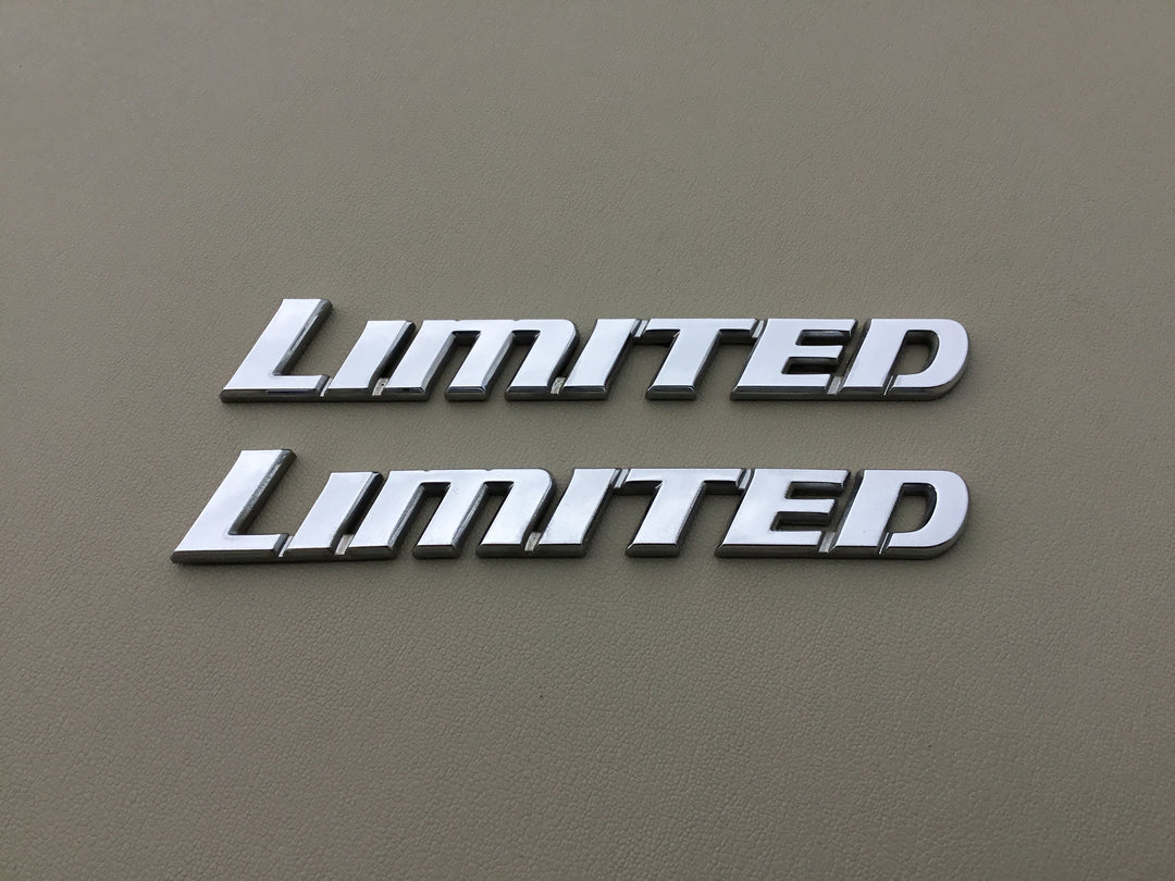 1996-2002 Toyota 4Runner Limited Side Sail Panel Emblem Set