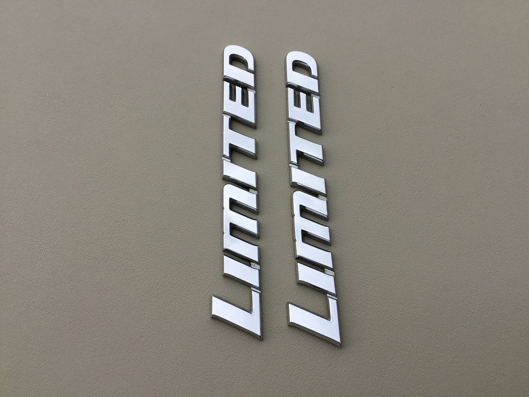 1996-2002 Toyota 4Runner Limited Side Sail Panel Emblem Set