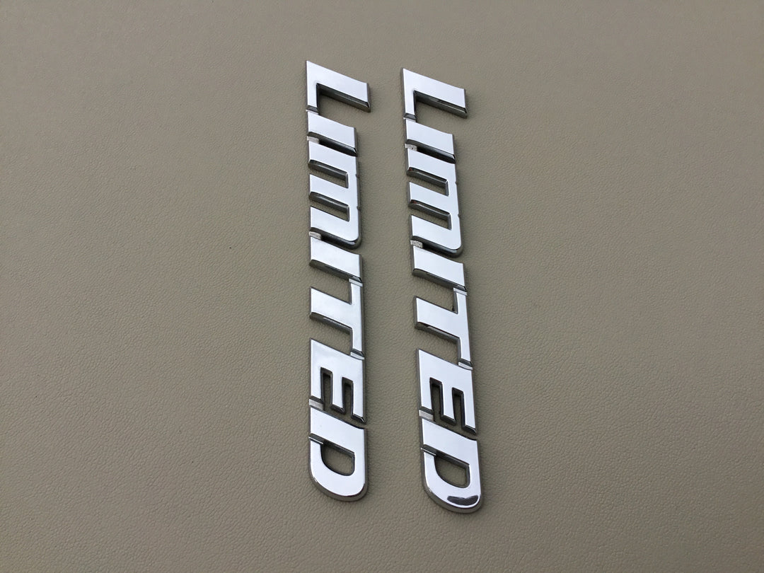 1996-2002 Toyota 4Runner Limited Side Sail Panel Emblem Set