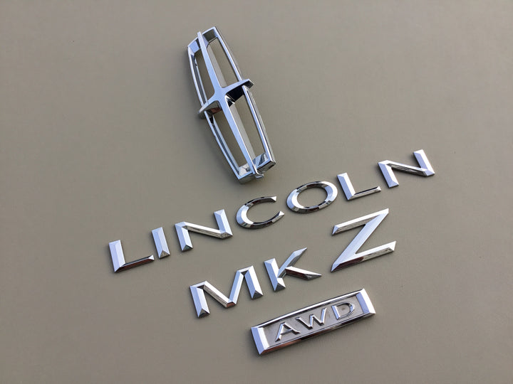 2006-2009 Lincoln MKZ AWD Trunk Emblem Set