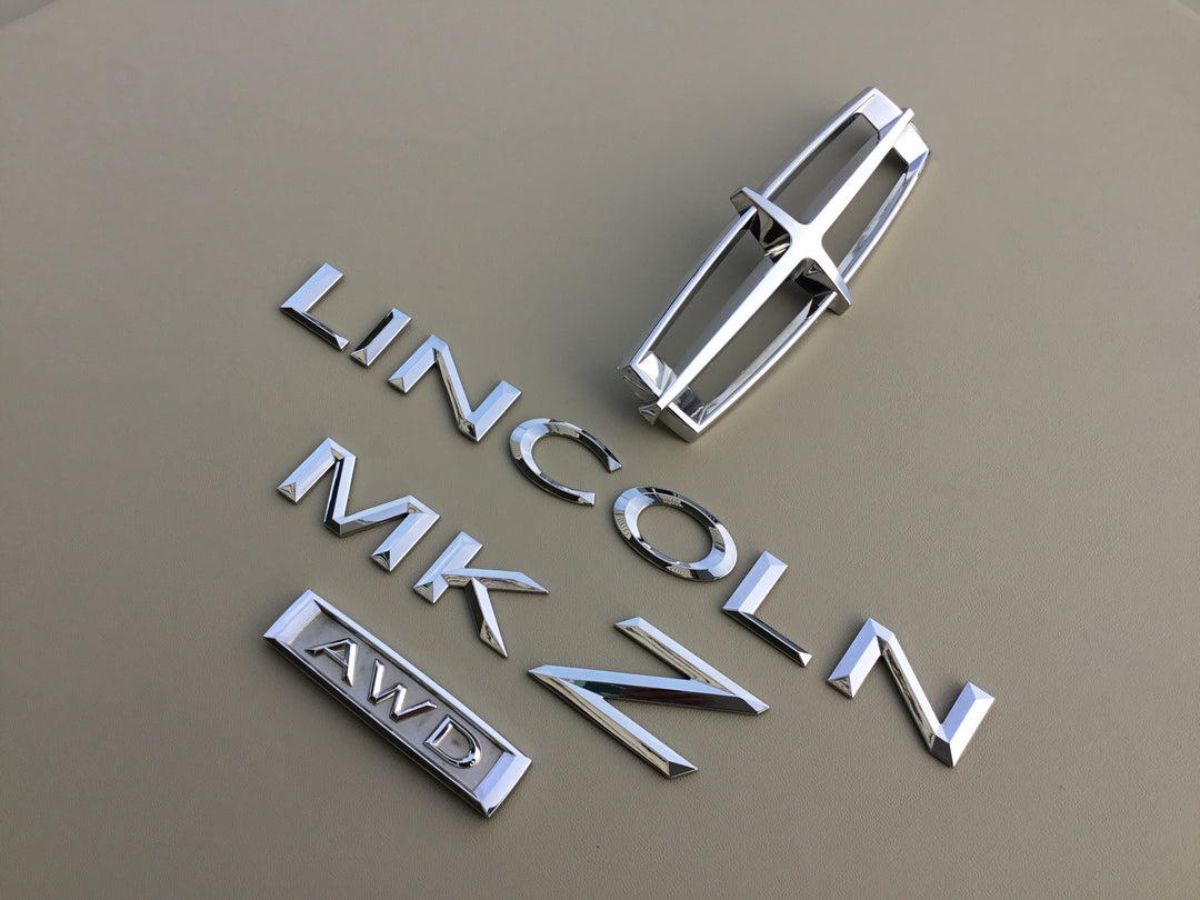 2006-2009 Lincoln MKZ AWD Trunk Emblem Set