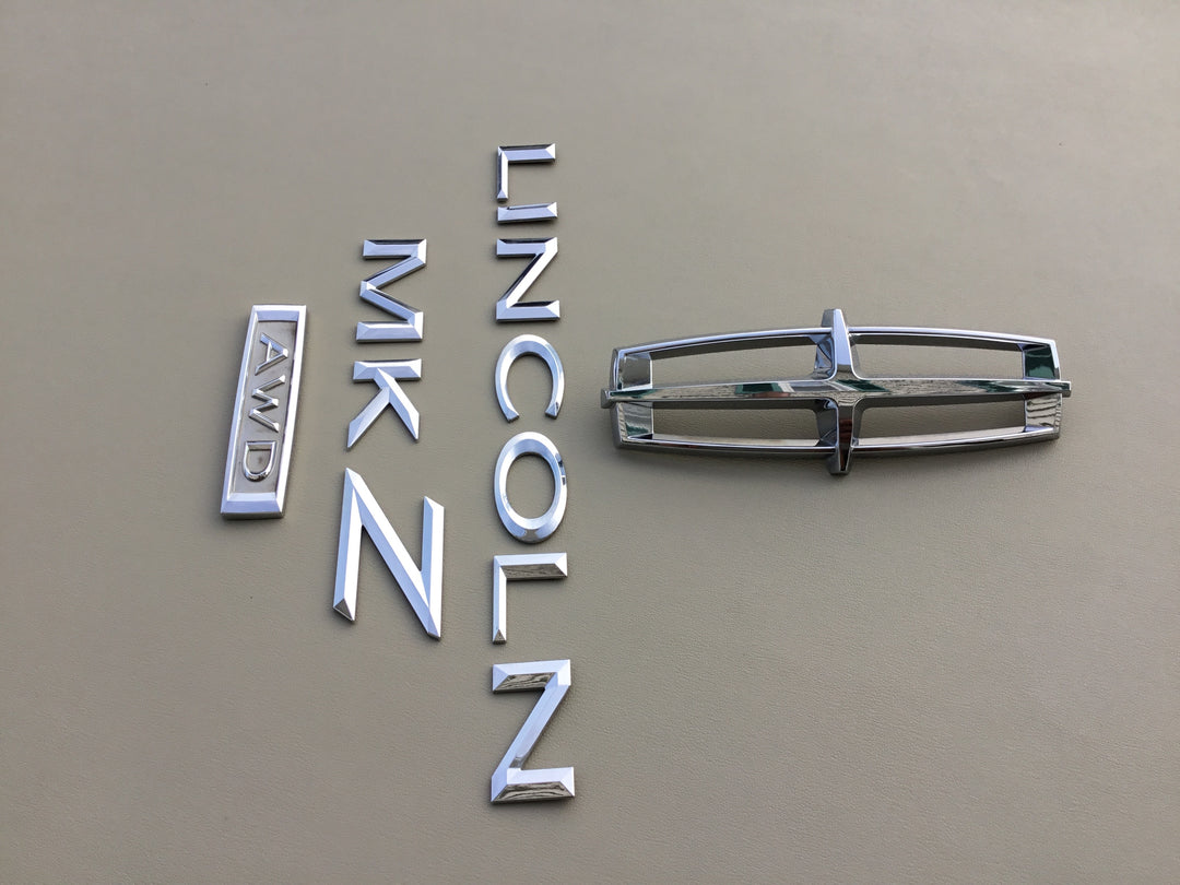 2006-2009 Lincoln MKZ AWD Trunk Emblem Set