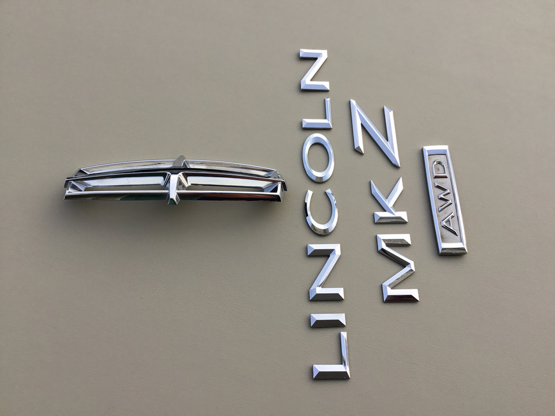 2006-2009 Lincoln MKZ AWD Trunk Emblem Set