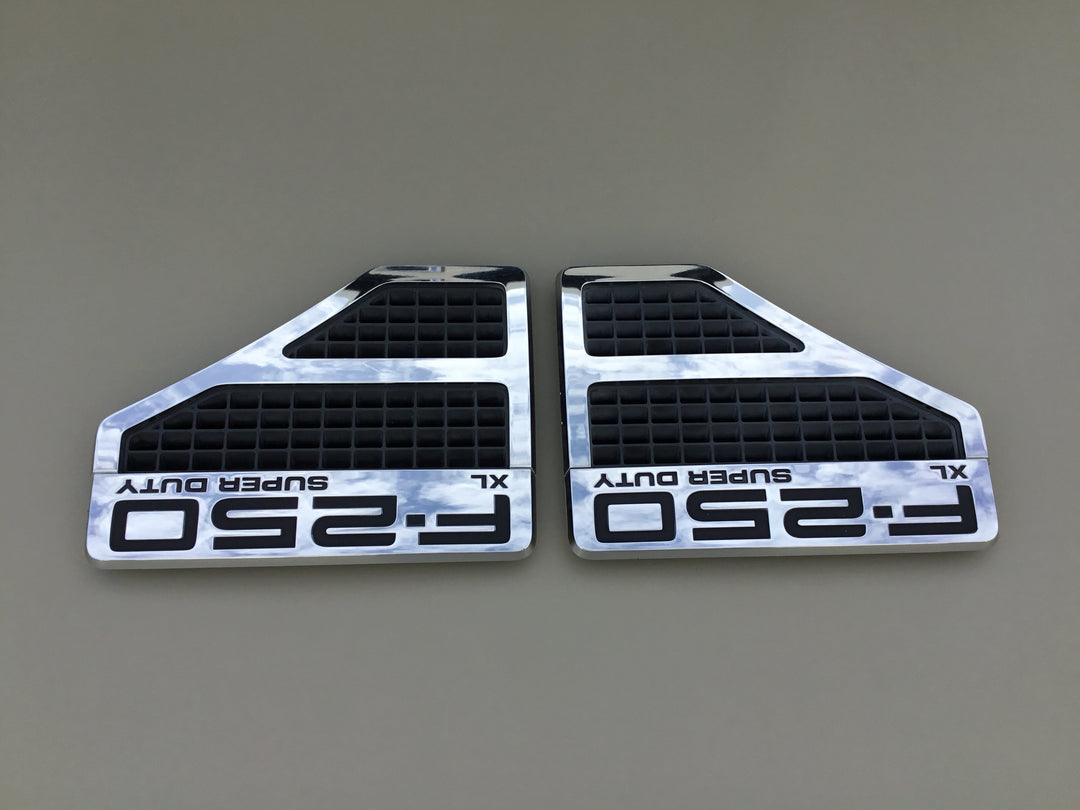 2008-2010 Ford F-250 XL Super Duty Fender Emblem Set