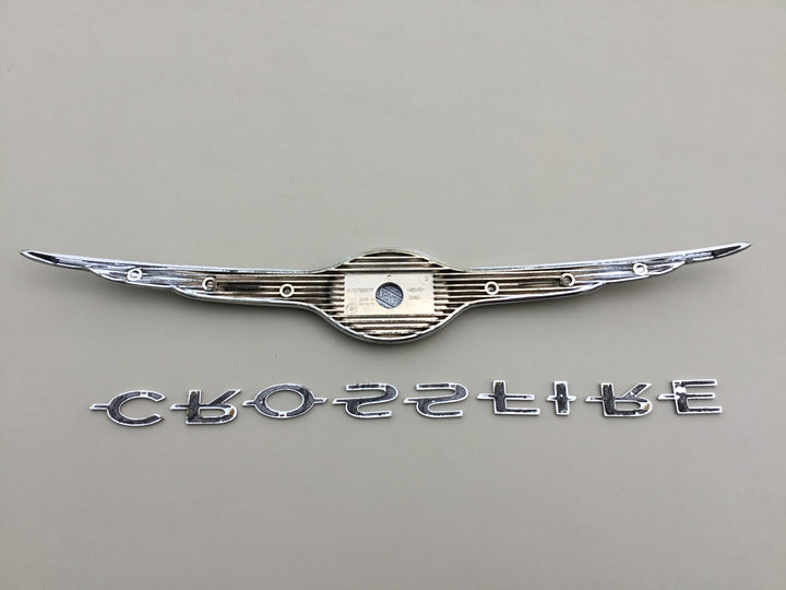2004-2008 Chrysler Crossfire Trunk Emblem Set