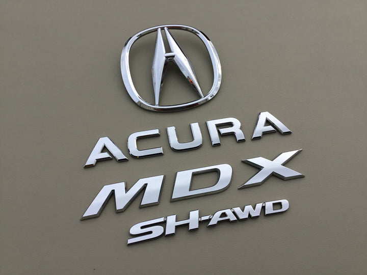 2007-2013 Acura MDX SH-AWD Tailgate Emblem Set