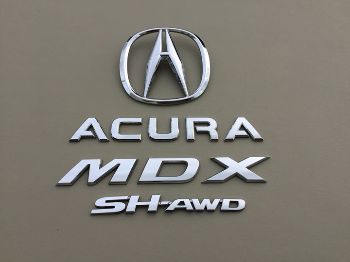 2007-2013 Acura MDX SH-AWD Tailgate Emblem Set