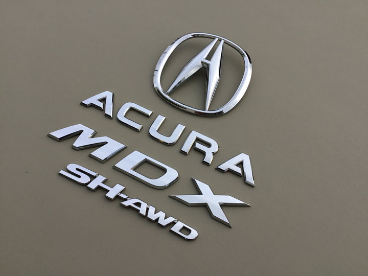 2007-2013 Acura MDX SH-AWD Tailgate Emblem Set
