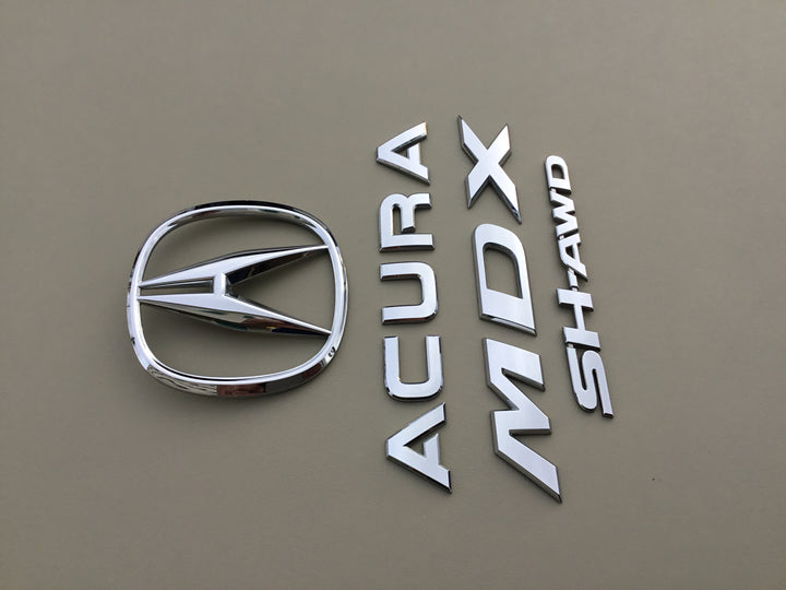2007-2013 Acura MDX SH-AWD Tailgate Emblem Set